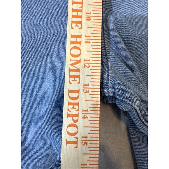 Women’ Hollister Curvy High Rise Mom Jeans Light Was Raw Hem Size 19R 34x27 NWT - Picture 13 of 16